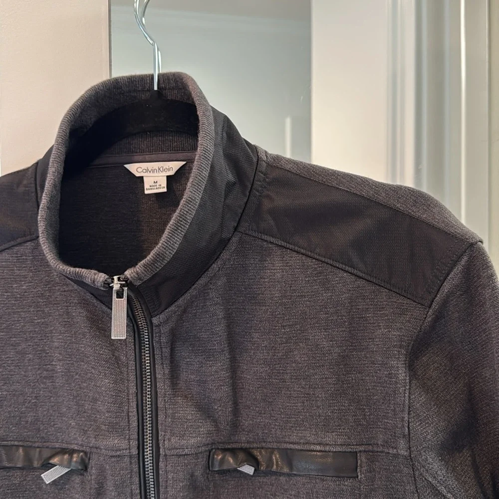 Men’s Calvin Klein Charcoal Gray Jacket
